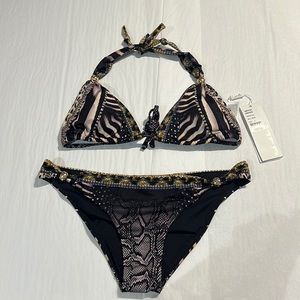 NWT CAMILLA BALL BIKINI "QUECHUA KING" Includes TOP and Bottom